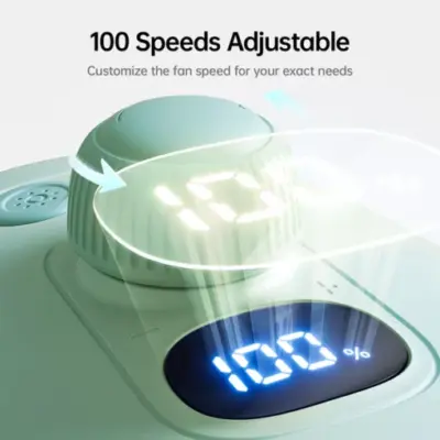 Quạt xe đẩy cho bé JisuLife Life 2 chân bạch tuộc, pin 4000mAh, 11.5 giờ - Mang lại sự thoải mái và an toàn tuyệt đối cho bé yêu trong mọi chuyến đi với quạt kẹp xe đẩy <strong>JisuLife Life 2</strong>. Với thiết kế chân bạch tuộc đa năng độc đáo, quạt có thể bám chắc vào mọi vị trí: xe đẩy, nôi cũi, ghế ô tô. Nan quạt siêu khít đảm bảo an toàn tối đa cho những ngón tay tò mò của bé. Viên pin 4000mAh cung cấp đến 11.5 giờ gió mát êm ái, giúp bé luôn dễ chịu suốt cả ngày dài. Bốn tốc độ gió linh hoạt cùng động cơ không chổi than siêu yên tĩnh, <strong>JisuLife Life 2</strong> chính là người vệ sĩ thầm lặng, bảo vệ bé khỏi cái nóng mùa hè.