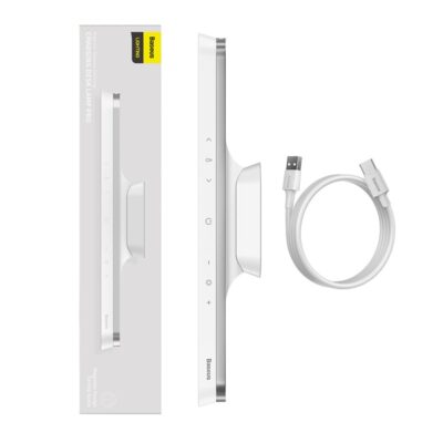 Đèn treo đế hít nam châm hiệu Baseus Magnetic Stepless Dimming Charging Pro - Nâng tầm không gian chiếu sáng của bạn lên một đẳng cấp chuyên nghiệp với <strong>Baseus Magnetic Stepless Dimming Charging Pro</strong>. Phiên bản "Pro" này mang đến chất lượng ánh sáng vượt trội với chỉ số hoàn màu Ra>95, tái tạo màu sắc chân thực như ánh sáng tự nhiên, lý tưởng cho công việc đòi hỏi độ chính xác màu cao. Tận hưởng 3 chế độ màu tùy chỉnh và điều chỉnh độ sáng vô cấp để phù hợp mọi tâm trạng. Thiết kế đế hít nam châm thông minh, pin sạc không dây và khả năng tháo rời linh hoạt vẫn là những điểm nhấn không thể bỏ qua. Hãy đầu tư vào một nguồn sáng chuyên nghiệp, bảo vệ mắt và đầy phong cách với <strong>Baseus Magnetic Stepless Dimming Charging Pro</strong>.
