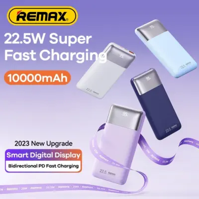 Pin Sạc Dự Phòng REMAX RPP-5, 10000mAh, Sạc Nhanh QC 22.5W/PD 20W, Cổng Input Lightning, Siêu Mỏng Nhẹ - <p dir="ltr" data-pm-slice="1 1 []">Pin sạc dự phòng REMAX <strong>RPP-5</strong>, 10000mAh, hỗ trợ sạc nhanh QC 22.5W/PD 20W, cổng input Lightning/Type-C. Vỏ ABS+PC chống cháy, siêu mỏng 127.8x68x17.7mm, trọng lượng 200g. Màn hình LED hiển thị % pin, 3 cổng (USB-A, Type-C, Lightning). Sạc 2 thiết bị cùng lúc, an toàn 9 lớp bảo vệ. Bảo hành 12 tháng, lý tưởng du lịch, công việc.</p>