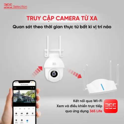Camera Wifi Ngoài Trời 365 Selection OC2 Tuya 5MP 3K Chính Hãng - Hình ảnh 4