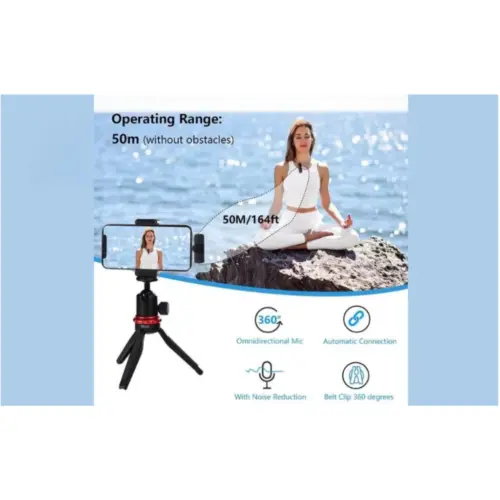 Micro Thu Âm Không Dây BOYA BY-V1 FB193 Chính Hãng - Hình ảnh 4