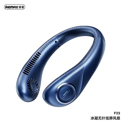 Quạt Đeo Cổ Remax F23, Gió Mạnh, Hoạt Động Êm, Kiểu Dáng Thời Trang, Pin 2000mAh - Hình ảnh 4