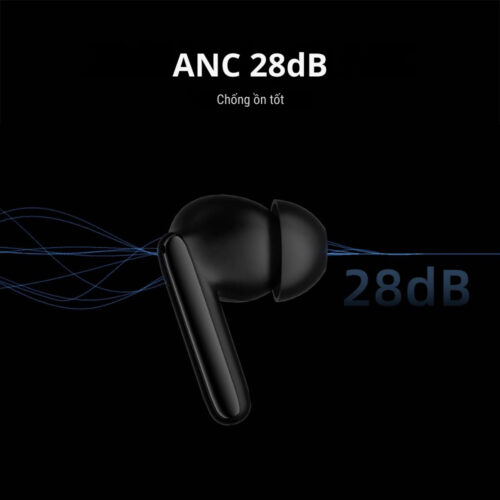 Tai nghe Bluetooth QCY T13 ANC2 - Chống Ồn Chủ Động ANC 28dB, Chống Ồn Gió, Đàm Thoại 4-Mic ENC Rõ Nét, Chính Hãng - Hình ảnh 2