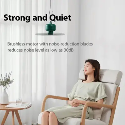 Quạt trần Jisulife FA16, pin 8.000mAh, 4 mức độ gió, động cơ không chổi than giảm tiếng ồn, hiệu suất cao - Bạn đang tìm kiếm giải pháp làm mát hiệu quả cho lều cắm trại, sân hiên hay những không gian không có quạt cố định? <strong>Quạt trần Jisulife FA16</strong> chính là người bạn đồng hành lý tưởng. Với thiết kế treo trần độc đáo, sản phẩm mang lại luồng gió mát từ trên xuống, lan tỏa đều khắp không gian. Được trang bị pin dung lượng lớn 8.000mAh, động cơ không chổi than siêu êm ái và 4 mức độ gió mạnh mẽ, chiếc quạt này đảm bảo sự thoải mái trong nhiều giờ liền. An toàn, tiện lợi với điều khiển từ xa và móc treo chắc chắn, <strong>quạt trần Jisulife FA16</strong> sẽ thay đổi hoàn toàn trải nghiệm của bạn trong mọi chuyến đi hay hoạt động ngoài trời.