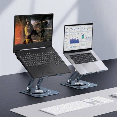 Giá đỡ Laptop hiệu Baseus UltraStable Pro Series Rotatable and Foldable Space Grey - Nâng tầm không gian làm việc của bạn lên một đẳng cấp chuyên nghiệp với giá đỡ laptop <strong>Baseus UltraStable Pro Series</strong>. Được chế tác từ hợp kim nhôm nguyên khối siêu vững chắc, sản phẩm mang lại sự ổn định tuyệt đối cho cả những chiếc laptop nặng nhất. Tận hưởng sự linh hoạt tối đa với tính năng xoay 360° độc đáo, dễ dàng chia sẻ màn hình và tùy chỉnh góc nhìn. Thiết kế công thái học giúp nâng cao màn hình ngang tầm mắt, cải thiện tư thế và chống mỏi cổ vai gáy hiệu quả. Khi không sử dụng, giá đỡ có thể gập gọn hoàn toàn, tiện lợi mang theo mọi lúc mọi nơi. Hãy đầu tư cho sức khỏe và hiệu suất làm việc với <strong>Baseus UltraStable Pro Series</strong>.