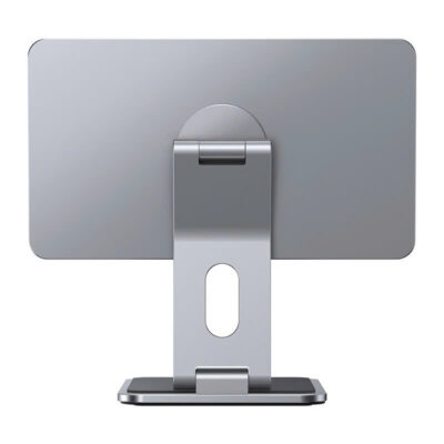 Giá đỡ Tablet hiệu Baseus MagStable Series Magnetic for Pad 12.9'' Space Grey - Nâng tầm trải nghiệm iPad của bạn lên một đẳng cấp hoàn toàn mới với giá đỡ từ tính <strong>Baseus MagStable Series Magnetic</strong>. Được thiết kế dành riêng cho iPad Pro/Air 12.9", sản phẩm biến chiếc tablet của bạn thành một màn hình desktop thanh lịch, chuyên nghiệp. Với lực hút nam châm cực mạnh, chỉ cần một chạm là iPad của bạn đã được giữ chắc chắn. Thân giá đỡ làm từ hợp kim nhôm nguyên khối, cùng khả năng xoay 360° và điều chỉnh góc nghiêng linh hoạt, mang đến tư thế làm việc công thái học hoàn hảo, chống mỏi cổ vai gáy. Hãy giải phóng tiềm năng của iPad và tạo ra một không gian làm việc tối giản, hiện đại với <strong>Baseus MagStable Series Magnetic</strong>.