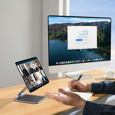Giá đỡ Tablet hiệu Baseus MagStable Series Magnetic for Pad 12.9'' Space Grey - Nâng tầm trải nghiệm iPad của bạn lên một đẳng cấp hoàn toàn mới với giá đỡ từ tính <strong>Baseus MagStable Series Magnetic</strong>. Được thiết kế dành riêng cho iPad Pro/Air 12.9", sản phẩm biến chiếc tablet của bạn thành một màn hình desktop thanh lịch, chuyên nghiệp. Với lực hút nam châm cực mạnh, chỉ cần một chạm là iPad của bạn đã được giữ chắc chắn. Thân giá đỡ làm từ hợp kim nhôm nguyên khối, cùng khả năng xoay 360° và điều chỉnh góc nghiêng linh hoạt, mang đến tư thế làm việc công thái học hoàn hảo, chống mỏi cổ vai gáy. Hãy giải phóng tiềm năng của iPad và tạo ra một không gian làm việc tối giản, hiện đại với <strong>Baseus MagStable Series Magnetic</strong>.