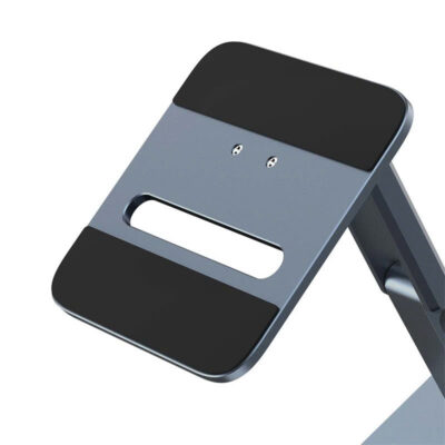 Giá đỡ Tablet hiệu Baseus Desktop Biaxial Foldable Metal (Rotatable Version) - Xoay 360°, Trục Kép, Gấp Gọn, Chống Mỏi Cổ - Nâng tầm trải nghiệm tablet của bạn với giá đỡ đa năng <strong>Baseus Desktop Biaxial Foldable Metal (Rotatable Version)</strong>. Đây là giải pháp công thái học tối thượng, kết hợp thiết kế trục kép cho phép tùy chỉnh độ cao, góc nhìn và tính năng xoay 360° độc đáo để dễ dàng chia sẻ màn hình. Được chế tác từ hợp kim nhôm nguyên khối, sản phẩm đảm bảo sự vững chắc tuyệt đối cho mọi dòng tablet. Gập gọn hoàn toàn khi không sử dụng, đây là người bạn đồng hành lý tưởng cho cả bàn làm việc và những chuyến đi. Hãy đầu tư vào sự thoải mái, chuyên nghiệp và linh hoạt với <strong>Baseus Desktop Biaxial Foldable Metal (Rotatable Version)</strong>.