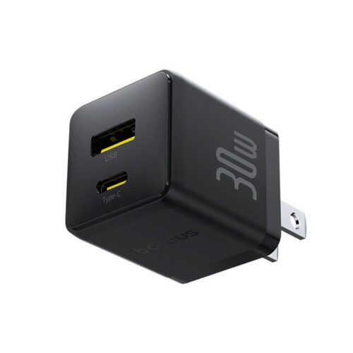 Sạc nhanh hiệu Baseus Palm C+U 30W US - Hình ảnh 2