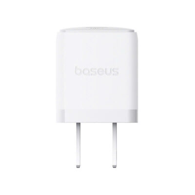Củ sạc nhanh hiệu Baseus Palm 1C 30W US - Đừng để kích thước đánh lừa bạn! Củ sạc <strong>Baseus Palm 1C 30W US</strong> là một "gã khổng lồ" năng lượng trong một thân hình tí hon. Tích hợp công nghệ SuperSi tiên tiến, sản phẩm mang đến công suất 30W mạnh mẽ, có khả năng sạc nhanh cho cả MacBook Air, iPad Pro và hỗ trợ sạc siêu nhanh cho Samsung. Với kích thước chỉ nằm gọn trong lòng bàn tay, đây là người bạn đồng hành lý tưởng cho những chuyến đi, giúp tiết kiệm không gian mà không hy sinh hiệu suất. An toàn, mạnh mẽ và siêu di động, <strong>Baseus Palm 1C 30W US</strong> là giải pháp sạc tối giản cho mọi tín đồ công nghệ.