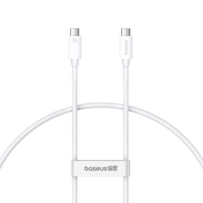 Cáp sạc nhanh hiệu Baseus Superior 2 USB4 Full-Function USB-C to USB-C 240W - Trải nghiệm đỉnh cao của kết nối với cáp <strong>Baseus Superior 2 USB4</strong> – sợi cáp "tất cả trong một" duy nhất bạn cần. Với công nghệ USB4 tiên tiến, sản phẩm mang đến tốc độ truyền dữ liệu lên đến 40Gbps, khả năng xuất video 8K@60Hz siêu nét và công suất sạc PD 3.1 240W mạnh mẽ nhất, sẵn sàng nạp năng lượng cho cả laptop gaming. Thiết kế "Superior 2" siêu bền với lớp vỏ bện dù và đầu cắm hợp kim, đảm bảo tuổi thọ vượt trội. Dù là sạc, truyền dữ liệu hay xuất hình ảnh, <strong>Baseus Superior 2 USB4</strong> đều đáp ứng một cách hoàn hảo. Hãy đầu tư vào sợi cáp của tương lai ngay hôm nay.