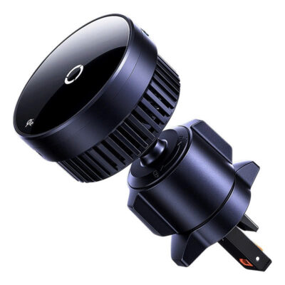 Đế giữ điện thoại kiêm sạc không dây từ tính trên xe hơi hiệu Baseus MagPro Series Air Vent Version 15W Qi2.0