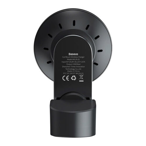 Giá Đỡ Sạc Không Dây Ô Tô Baseus Big Energy - Hít Từ Tính Cực Mạnh, Sạc Nhanh 15W, Cho iPhone & Android - Hình ảnh 5
