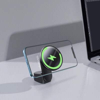 Giá Đỡ Sạc Không Dây Ô Tô Baseus Big Energy - Hít Từ Tính Cực Mạnh, Sạc Nhanh 15W, Cho iPhone & Android - Trải nghiệm sự tiện lợi và sức mạnh từ tính vượt trội với giá đỡ sạc không dây <strong>Baseus Big Energy</strong>. Với lực hút nam châm N52 cực mạnh, sản phẩm giữ chặt điện thoại của bạn một cách ổn định trên mọi cung đường, loại bỏ hoàn toàn tình trạng rung lắc, rơi rớt. Tận hưởng tốc độ sạc nhanh không dây 15W, giúp nạp đầy năng lượng cho thiết bị trong suốt hành trình. Thiết kế tối giản, sang trọng với vòng đèn LED tinh tế, cùng khả năng xoay 360 độ linh hoạt, <strong>Baseus Big Energy</strong> không chỉ là một phụ kiện tiện ích mà còn là một điểm nhấn đẳng cấp cho nội thất xe hơi của bạn. Đây là người bạn đồng hành đáng tin cậy trên mọi nẻo đường.