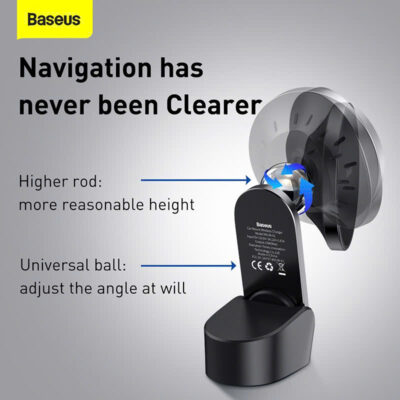 Giá Đỡ Sạc Không Dây Ô Tô Baseus Big Energy - Hít Từ Tính Cực Mạnh, Sạc Nhanh 15W, Cho iPhone & Android - Trải nghiệm sự tiện lợi và sức mạnh từ tính vượt trội với giá đỡ sạc không dây <strong>Baseus Big Energy</strong>. Với lực hút nam châm N52 cực mạnh, sản phẩm giữ chặt điện thoại của bạn một cách ổn định trên mọi cung đường, loại bỏ hoàn toàn tình trạng rung lắc, rơi rớt. Tận hưởng tốc độ sạc nhanh không dây 15W, giúp nạp đầy năng lượng cho thiết bị trong suốt hành trình. Thiết kế tối giản, sang trọng với vòng đèn LED tinh tế, cùng khả năng xoay 360 độ linh hoạt, <strong>Baseus Big Energy</strong> không chỉ là một phụ kiện tiện ích mà còn là một điểm nhấn đẳng cấp cho nội thất xe hơi của bạn. Đây là người bạn đồng hành đáng tin cậy trên mọi nẻo đường.