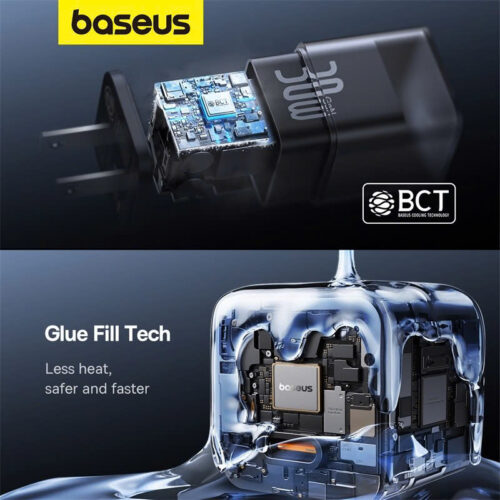 Sạc nhanh hiệu Baseus GaN5S 1C 30W US - Hình ảnh 7