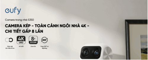 Camera trong nhà Eufy Indoor S350 - Hình ảnh 7