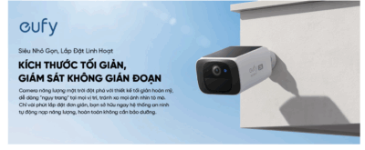Camera ngoài trời SoloCam S220 - An tâm bảo vệ ngôi nhà của bạn với <strong>Camera ngoài trời SoloCam S220</strong>, giải pháp an ninh không dây hoàn toàn và không cần bảo trì. Với tấm pin năng lượng mặt trời tích hợp, camera có khả năng tự sạc, đảm bảo hoạt động liên tục 24/7 mà không cần tháo lắp để sạc pin. <strong>SoloCam S220</strong> ghi hình với độ phân giải 2K siêu nét, cho hình ảnh chi tiết cả ngày lẫn đêm. Sản phẩm có thiết kế bền bỉ với chuẩn chống nước IP67, tích hợp AI nhận diện người thông minh để giảm cảnh báo giả và bộ nhớ trong 8GB giúp lưu trữ an toàn mà không tốn phí hàng tháng. Lắp đặt dễ dàng, không cần đi dây phức tạp, đây là lựa chọn lý tưởng để giám sát sân vườn, cổng ra vào và mọi khu vực bên ngoài.