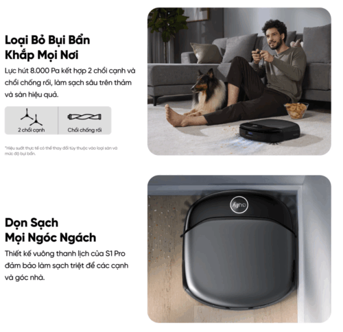 Robot hút bụi lau sàn eufy Omni S1 Pro - Hình ảnh 16