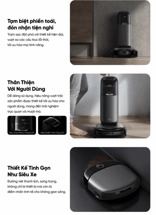 Robot hút bụi lau sàn eufy Omni S1 Pro - Hình ảnh 13