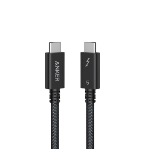 Cáp Thunderbolt 5 Anker Prime Type-C to Type-C- A84N1  Tốc Độ Truyền Dữ Liệu 80Gbps, Sạc Nhanh 240W, Màn Hình 8K
