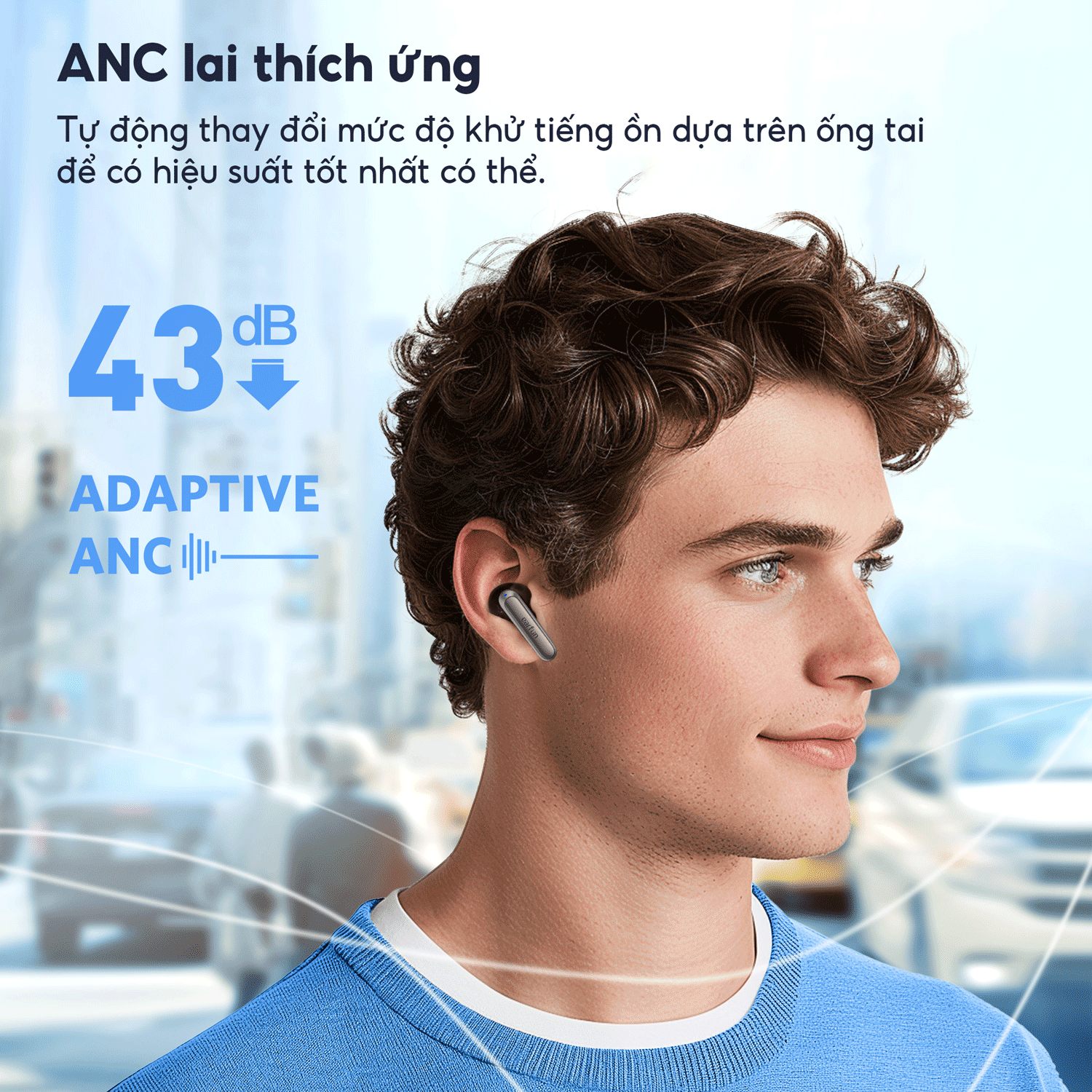 Tai nghe Bluetooth Earfun Air 2 NC Tai nghe Bluetooth Earfun Air 2 NC - Loại bỏ mọi phiền nhiễu và đắm chìm trong thế giới âm thanh của riêng bạn với tai nghe <strong>Earfun Air 2 NC</strong>. Tích hợp công nghệ chống ồn chủ động (ANC) Hybrid QuietSmart™ 2.0 hàng đầu, sản phẩm có khả năng loại bỏ hiệu quả tiếng ồn môi trường lên đến 43dB, mang lại không gian tĩnh lặng tuyệt đối. Chất lượng âm thanh đạt chuẩn Hi-Res Audio, kết hợp cùng hệ thống 6 micro chống ồn, đảm bảo âm nhạc sống động và cuộc gọi trong như pha lê. Với kết nối đa điểm thông minh, thời lượng pin bền bỉ và khả năng tùy chỉnh qua App, <strong>Earfun Air 2 NC</strong> là lựa chọn hoàn hảo để bạn tập trung làm việc và tận hưởng giải trí đỉnh cao.