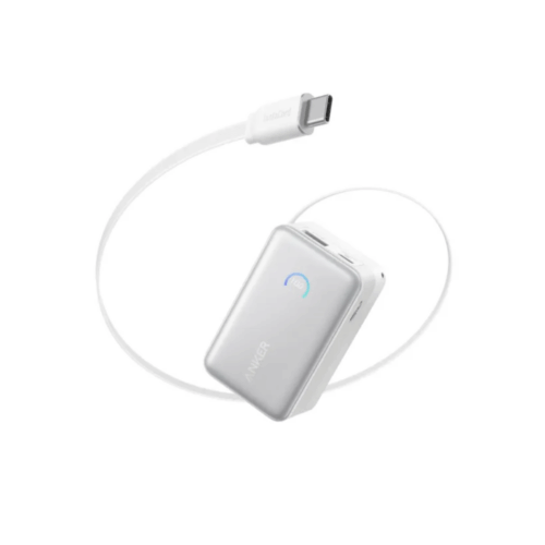 Củ sạc dự phòng Anker Nano Power Bank- A1638 10000mAh - Tích hợp cáp sạc nhanh USB-C 45W, Siêu nhỏ gọn, Màn hình thông minh