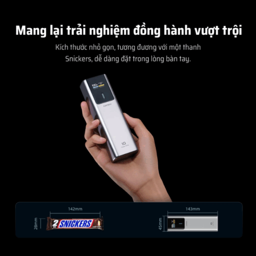 Pin sạc dự phòng Cuktech No.10 Power Bank 10.000mAh 150W (PB100P) - Hình ảnh 13