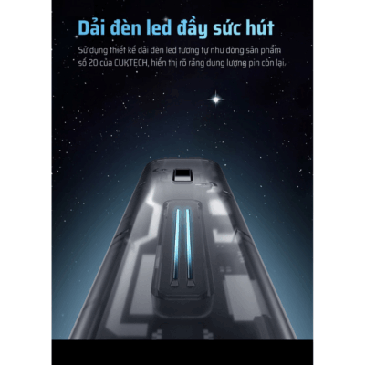 Pin sạc dự phòng Cuktech 10.000mAh Power Bank 30W (PB100S) - <strong>Cuktech 10.000mAh Power Bank 30W</strong> (PB100S) là định nghĩa mới về sự tiện lợi và hiệu năng. Với thiết kế siêu nhỏ gọn, chỉ nặng khoảng 195g, viên pin này là người bạn đồng hành lý tưởng cho cuộc sống năng động. Đừng để vẻ ngoài đánh lừa, sản phẩm sở hữu công suất sạc nhanh 2 chiều lên đến 30W, sạc đầy 58% pin iPhone 15 chỉ trong 30 phút. Tích hợp đầy đủ các công nghệ sạc nhanh tiên tiến như PD3.0, PPS, và QC3.0, viên pin tương thích hoàn hảo với mọi thiết bị từ iPhone, Samsung, Xiaomi đến cả MacBook Air. Hai cổng sạc (USB-C và USB-A) cùng chế độ sạc dòng thấp tiện lợi cho phụ kiện, <strong>Cuktech 10.000mAh Power Bank 30W</strong> chính là giải pháp năng lượng toàn diện, nhỏ gọn mà bạn luôn tìm kiếm.