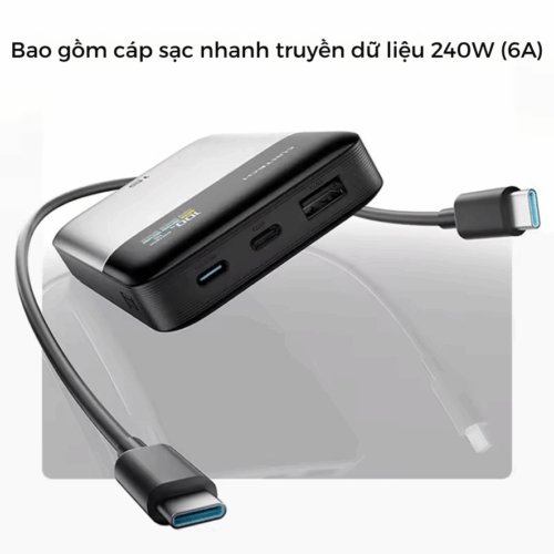 Pin sạc dự phòng Cuktech 15 Air Power Bank 15.000mAh 100W (PB150S) - Hình ảnh 2