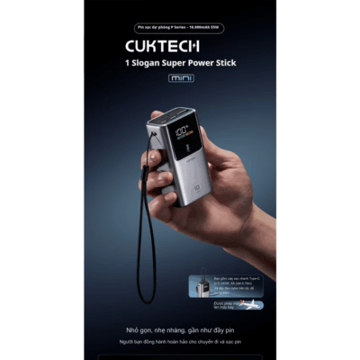 Cuktech No.10 Mini Power Bank 10.000mAh 55W (PB1055)
