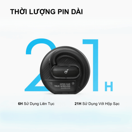 Tai nghe thể thao Anker Soundcore V40i - A3878, thiết kế trong suốt, chống nước IP55, trải nghiệm dễ chịu ấn tượng - Hình ảnh 5