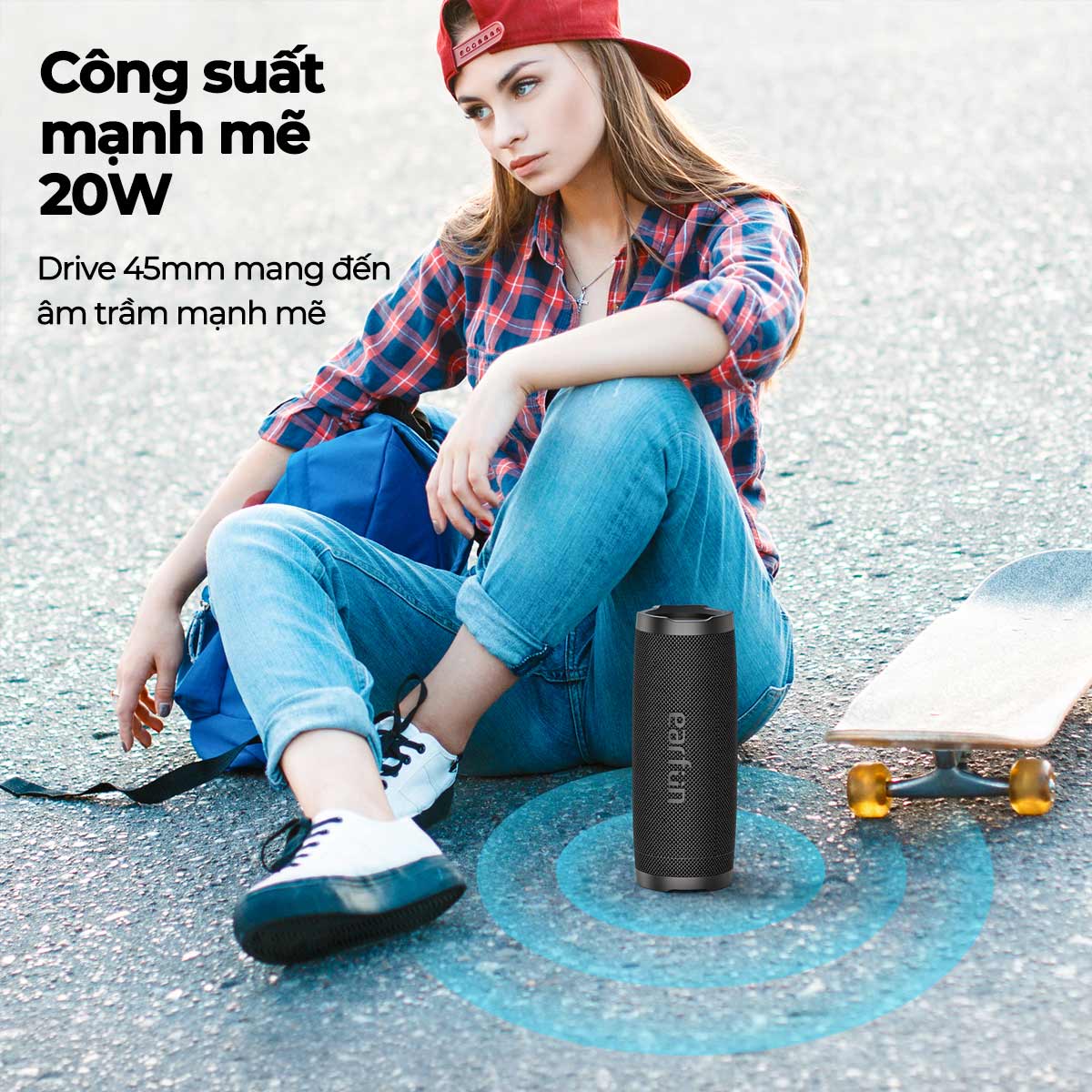 Loa Bluetooth Earfun Uboom Slim -