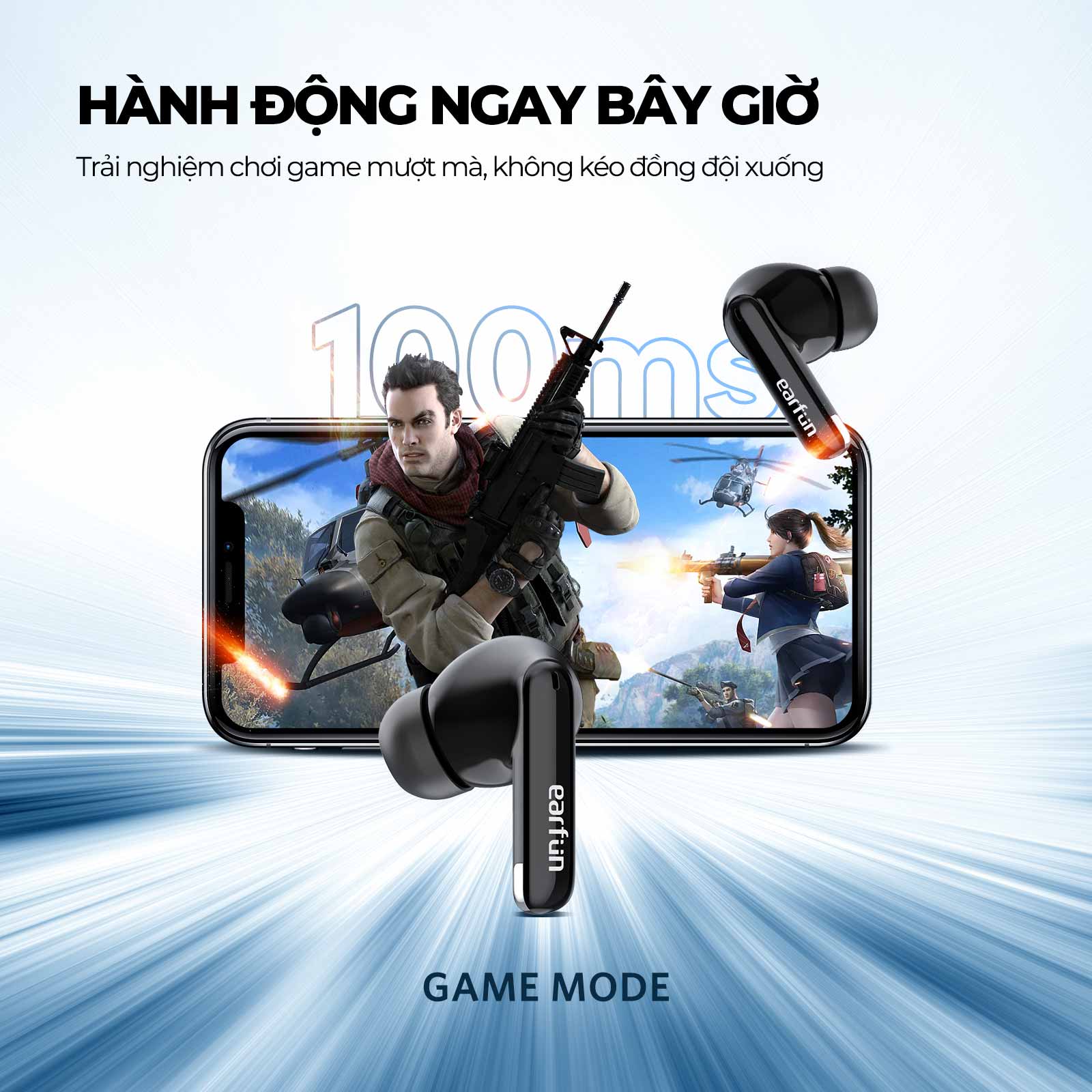 Tai nghe Bluetooth Earfun Air Mini 2 -