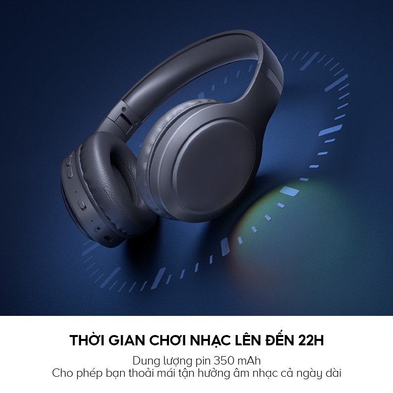 Tai Nghe Headphone HAVIT H633BT, Bluetooth 5.1 Công Thái Học, Nghe Đến 22H - Hàng Chính Hãng Product image Tai Nghe Headphone HAVIT H633BT, Bluetooth 5.1 Công Thái Học, Nghe Đến 22H - Hàng Chính Hãng 4