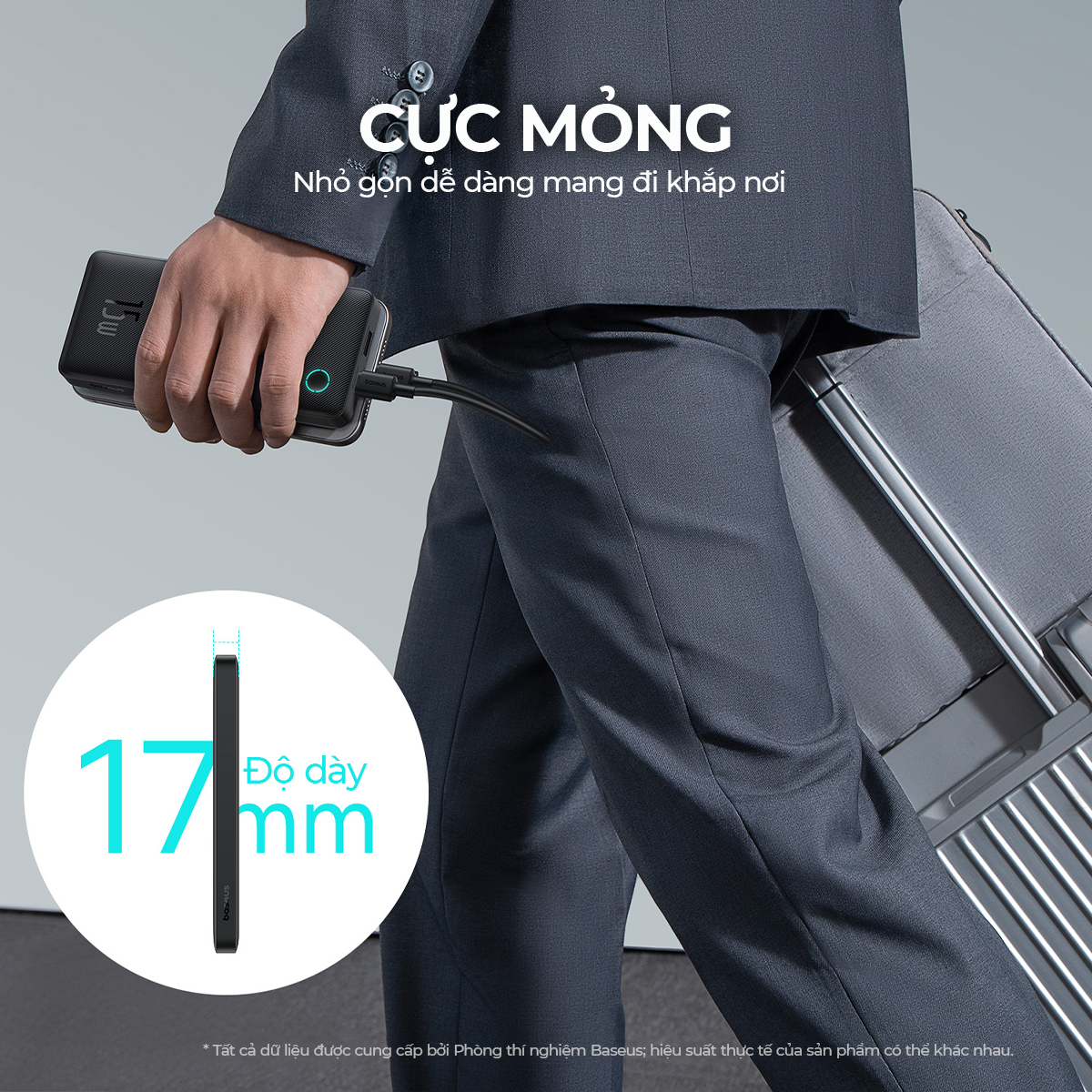 Sạc Dự Phòng Baseus Airpow Lite Power Bank 10000mAh 15W -