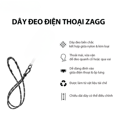 Dây đeo điện thoại ZAGG