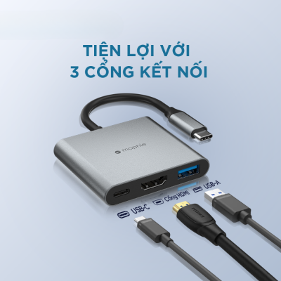 HUB Mophie 3in1 