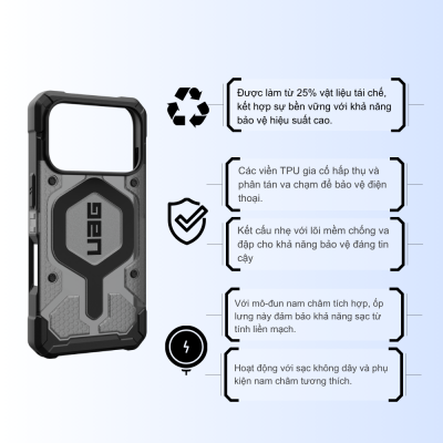 Ốp lưng UAG Pathfinder Clear
