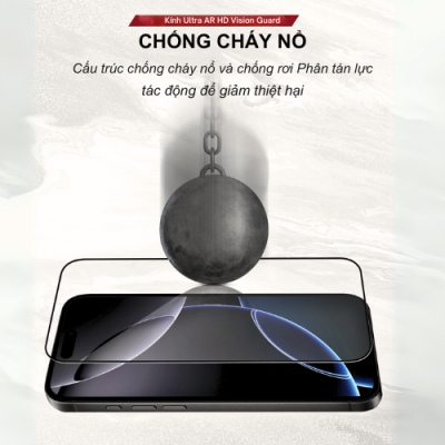 Kính Cường Lực Zeelot SOLIDsleek Ultra 2.5D Trong Suốt Cho IP 15Promax/16Promax và 17 Series Zeelot SOLIDsleek Ultra 2.5D