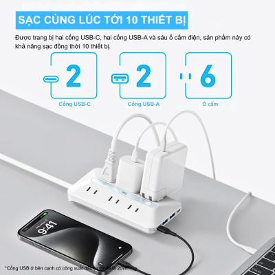 USB Anker 20W 10in1