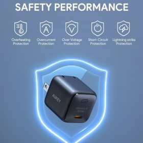 Aukey PA-B1T Củ sạc nhanh 20W Omnia II Mini Gan USB-C PD&QC 3.0 cho iPhone Samsung Huawei Xiaomi Aukey PA-B1T Củ sạc nhanh 20W Omnia II Mini Gan USB-C PD&QC 3.0 cho iPhone Samsung Huawei Xiaomi - <ul> <li>Model: Aukey PA-B1T 20w</li> <li class="irIKAp">Đầu vào: AC 100–240V 50/60Hz 0,5A</li> <li class="irIKAp">Giao thức sạc:</li> <li class="irIKAp">Apple 2.4A, Samsung 5V 2A,</li> <li class="irIKAp">Samsung AFC, DCP 1.5A,</li> <li class="irIKAp">Huawei FCP, QC 2.0,</li> <li class="irIKAp">QC 3.0, PD 3.0</li> <li class="irIKAp">Đầu ra: 5V 3A / 9V 2.22A /12V 1.67A (Tối đa 20W)</li> <li class="irIKAp">Tổng công suất: Tối đa 20W</li> <li class="irIKAp">Kích thước:</li> <li class="irIKAp">31x32x34.8mm /1,22" x 1,26" x 1,37"</li> <li class="irIKAp">Trọng lượng: 40g /1.41oz</li> </ul>