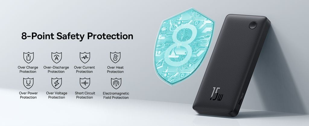 Sạc dự phòng hiệu Baseus Airpow Lite 10000mAh 15W -