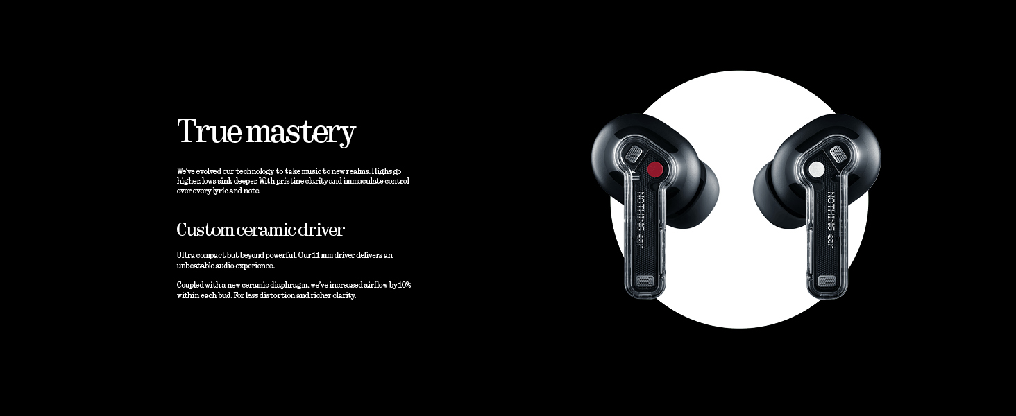 Tai nghe Bluetooth Nothing Ear B171, Driver 11mm, ANC 45dB, Hi-Res Audio, Pin 40.5H, Sạc Không Dây nothing ear
