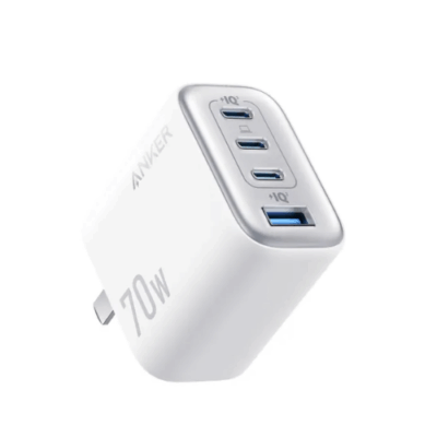 Củ sạc Anker Zolo 4-Port 70W (A121C) - Sạc Đa Năng Tối Ưu Cho 4 Thiết Bị Cùng Lúc