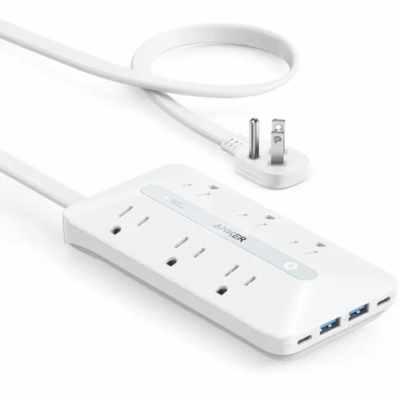 Ổ cắm điện USB Anker 20W 10in1 - A91F2: Trạm Sạc Đa Năng, Bảo Vệ Toàn Diện Cho Mọi Thiết Bị