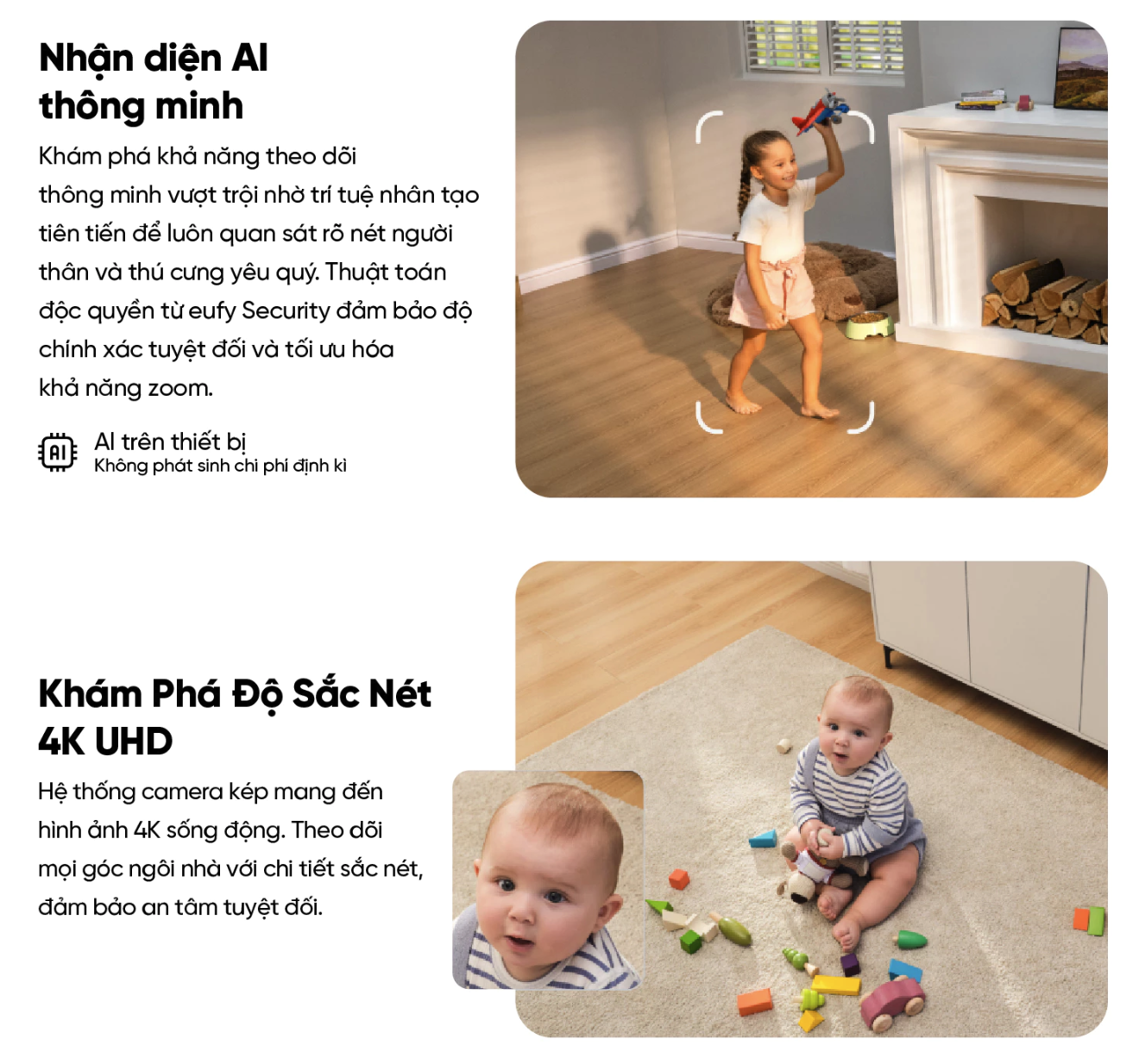 Camera trong nhà Eufy Indoor S350 Camera trong nhà Eufy Indoor S350 - Hình ảnh 9