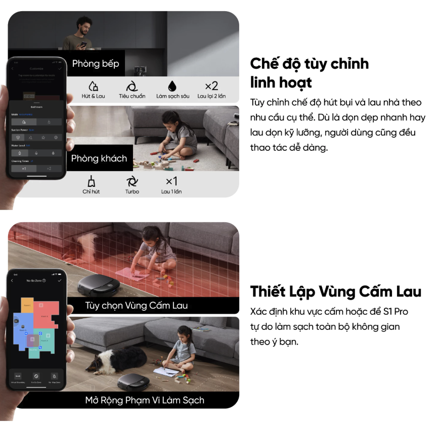 Robot hút bụi lau sàn Eufy Omni S1 Pro Robot hút bụi lau sàn eufy Omni S1 Pro - Hình ảnh 10