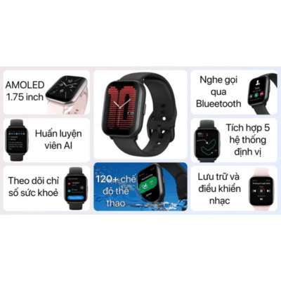 Đồng Hồ Thông Minh Amazfit Active - Năng Lượng Bất Tận, Phong Cách Năng Động - Kích hoạt lối sống năng động của bạn với <strong>Đồng hồ thông minh Amazfit Active</strong>. Thiết kế hiện đại, màn hình AMOLED sắc nét cùng loạt tính năng theo dõi sức khỏe và thể thao toàn diện, <strong>Amazfit Active</strong> là người bạn đồng hành lý tưởng cho mọi hoạt động. Với GPS chính xác, hơn 120 chế độ luyện tập, đo SpO2, nhịp tim 24/7 và theo dõi giấc ngủ, <strong>Amazfit Active</strong> giúp bạn hiểu rõ cơ thể mình và đạt được mục tiêu sức khỏe. Tích hợp Zepp OS mượt mà, thời lượng pin ấn tượng và khả năng gọi điện Bluetooth, <strong>Đồng hồ thông minh Amazfit Active</strong> sẽ thúc đẩy bạn vượt qua giới hạn và sống khỏe mạnh hơn mỗi ngày, gói gọn trong một thiết bị phong cách và hiệu quả. <hr />