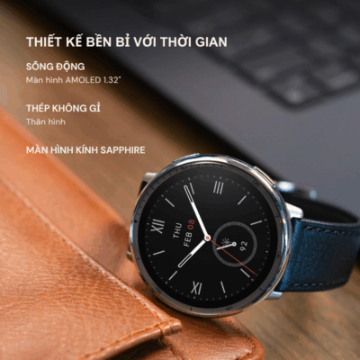Đồng Hồ Thông Minh Amazfit Active 2 - Nâng Tầm Luyện Tập, Tối Ưu Sức Khỏe - Chinh phục mọi mục tiêu với <strong>Đồng hồ Amazfit Active 2</strong>, người bạn đồng hành không thể thiếu cho lối sống năng động. Phiên bản nâng cấp này mang đến thiết kế cao cấp, màn hình AMOLED sắc nét, cùng loạt tính năng theo dõi sức khỏe và thể thao chuyên sâu. Với GPS đa băng tần chính xác, hơn 150 chế độ luyện tập, đo SpO2, nhịp tim 24/7 và theo dõi giấc ngủ, <strong>Amazfit Active 2</strong> giúp bạn hiểu rõ cơ thể mình hơn bao giờ hết. Tích hợp Zepp OS mượt mà, thời lượng pin ấn tượng và khả năng gọi điện Bluetooth, <strong>Đồng hồ Amazfit Active 2</strong> sẽ thúc đẩy bạn vượt qua giới hạn và sống khỏe mạnh hơn mỗi ngày.